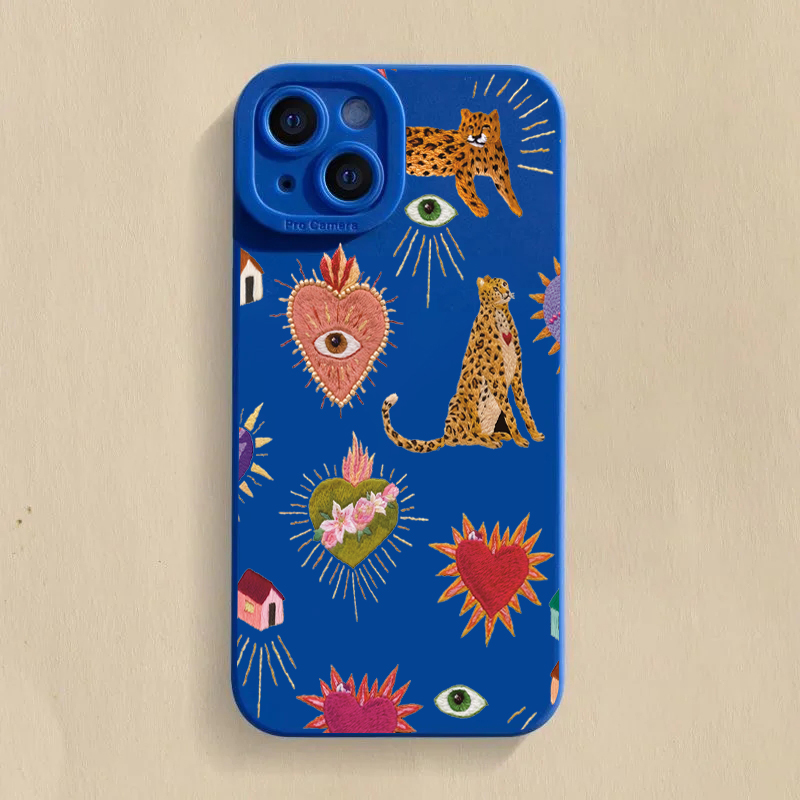 Samsung Galaxy S24 - Чехол для телефона с цветочным и