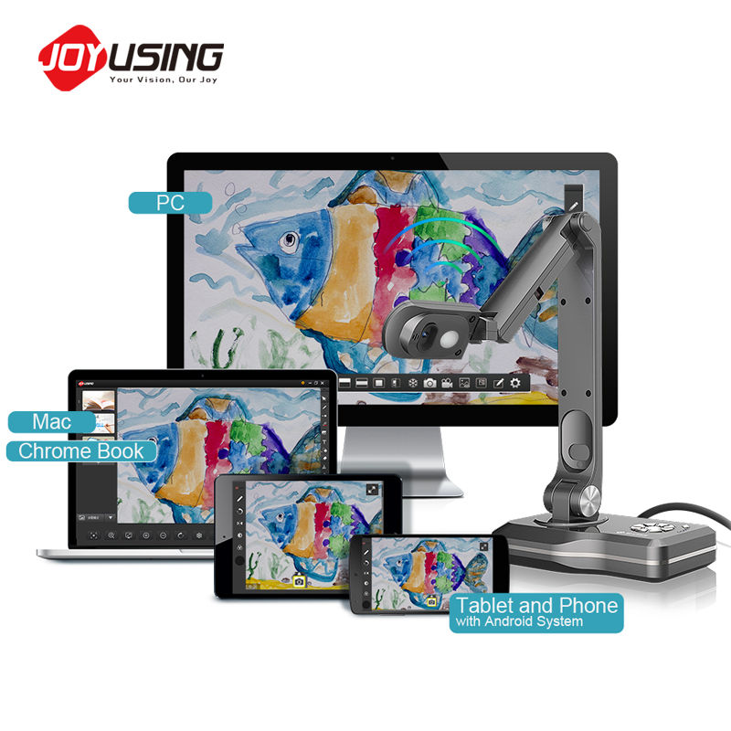 JOYUSING Визуализатор с беспро – обзор и цена Document Camera Visualizer