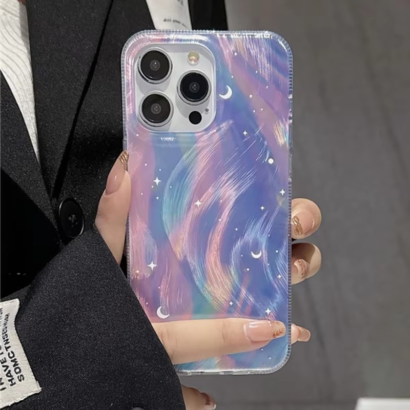 Модный блестящий чехол с гради – обзор и цена Samsung Galaxy A55