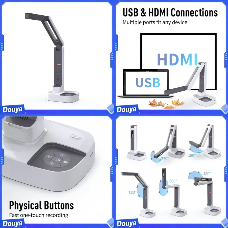 Документ-камера и веб-камера J – обзор и цена Document Camera Visualizer